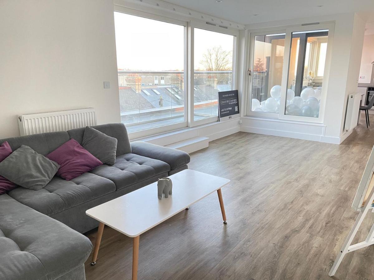 City Centre, Sleeps 7, Stunning Views & Parking, Interconnected Rooms Long Stay Work Contractor Leisure, Diamond Penthouse CBG エクステリア 写真